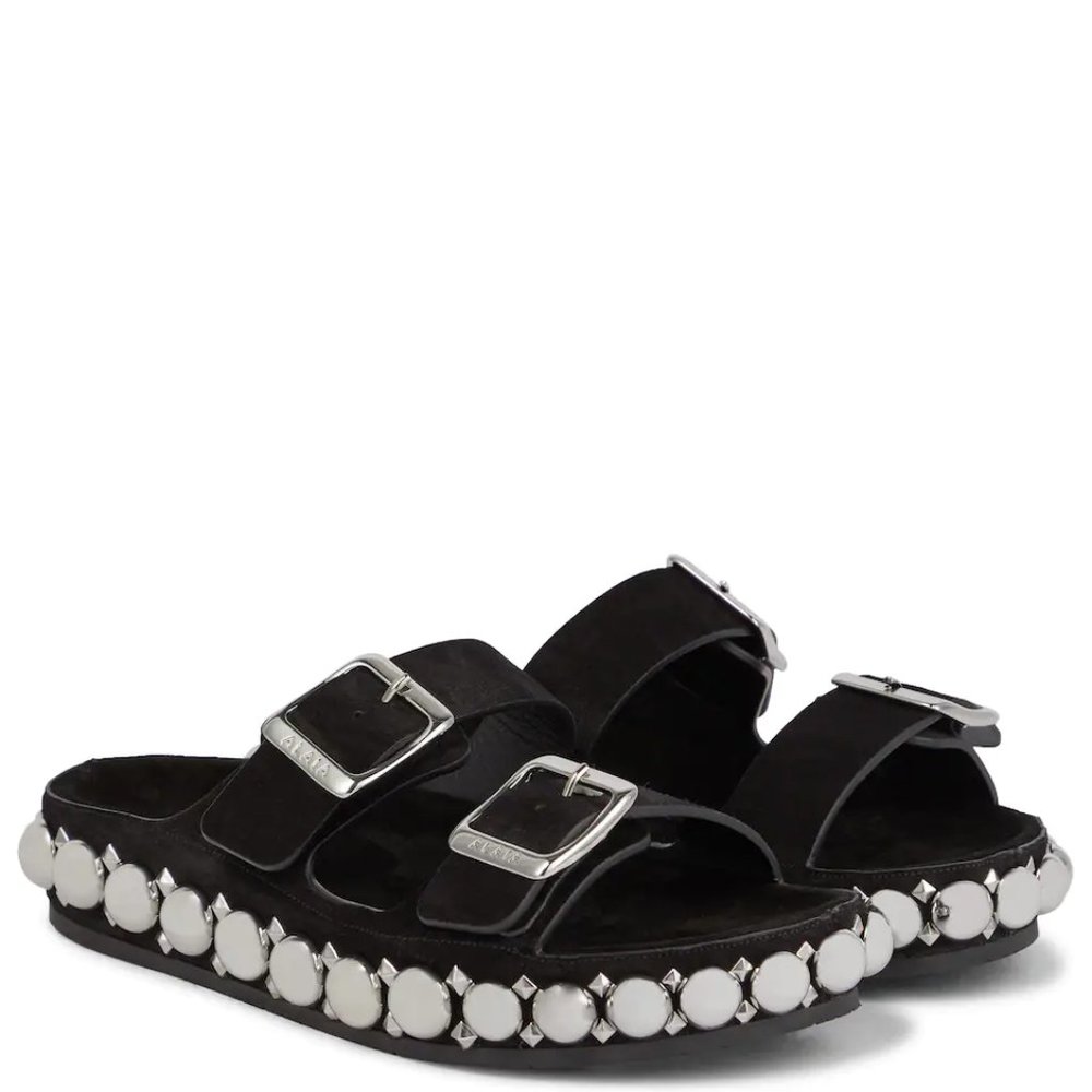 ALAÏA Bombe Mules Sandal